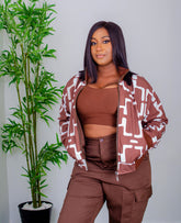 ZIKORA SET - Tan & Tobe